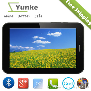 mid phone tablet mtk8377 7 inch dual core dual sim dual stay GPS wifi and bluetooth Android 4.1.1 3G call 8GB